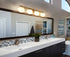 Modern White Globe Vanity Light- 4 Light